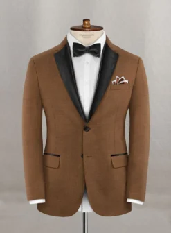 Napolean Rust Wool Tuxedo Suit -Studiosuits Shop naporustwltuxsuitlook 1 02f9356a 5221 44a6 ba65 fa73fd3889c0