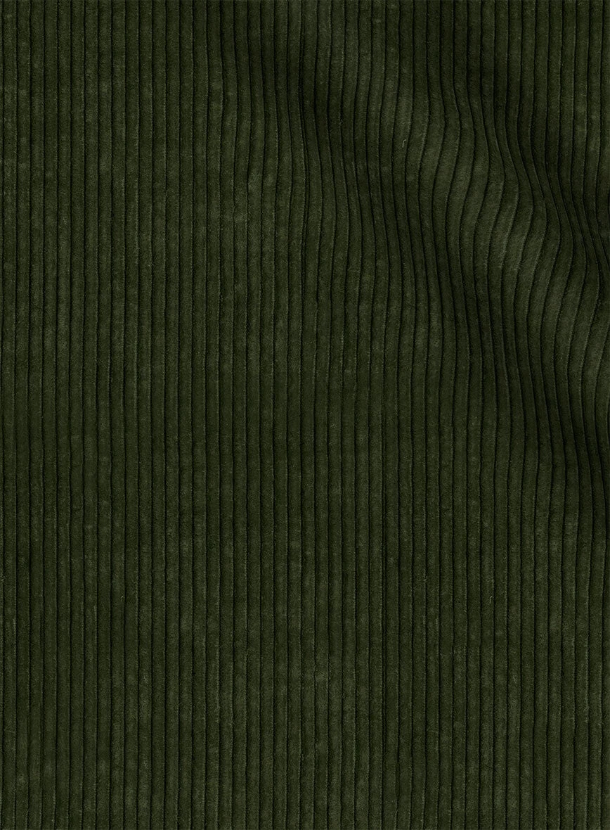 Olive Green Corduroy Pants 3 Olive Green Corduroy Pants - Image 3