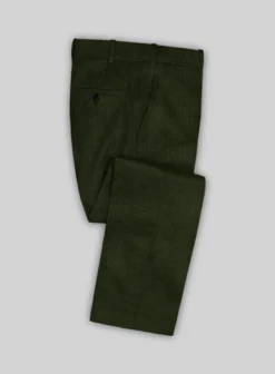 Olive Green Corduroy Suit -Studiosuits Shop olivegreenthickcorduroysuitlook 4