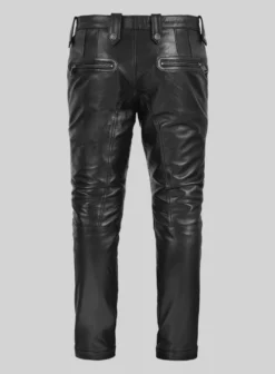 Orlando Leather Pants -Studiosuits Shop orlandoleatherpantslook 1