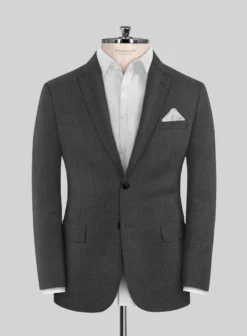Reda Flexo Dark Gray Wool Jacket