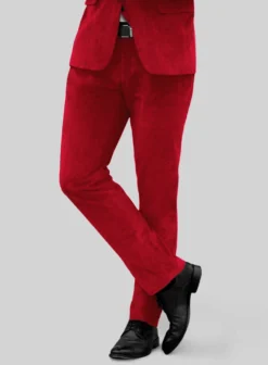 Red Velvet Tuxedo Suit 9 Red Velvet Tuxedo Suit -Studiosuits Shop redvelvettuxsuitlok 3