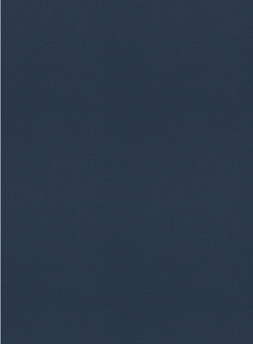 Royal Blue Feather Cotton Canvas Stretch Jacket 2 Royal Blue Feather Cotton Canvas Stretch Jacket - Image 2