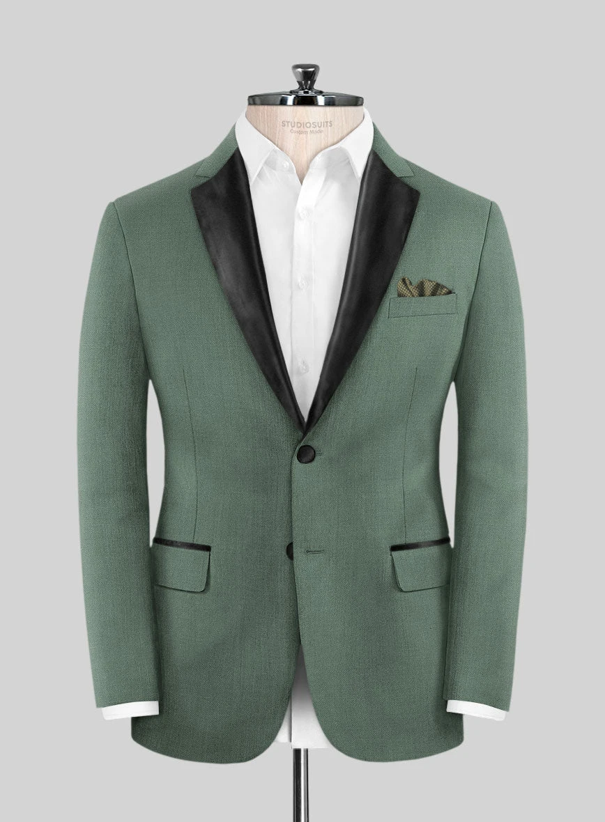 Sage Green Tuxedo Suit 3 Sage Green Tuxedo Suit - Image 3