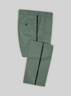 Sage Green Tuxedo Suit 12 Sage Green Tuxedo Suit -Studiosuits Shop sagegreentuxedosuitlook 5