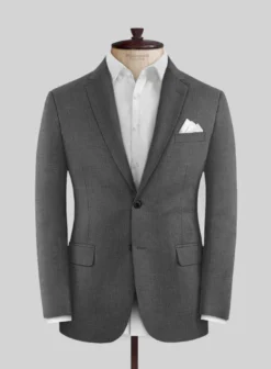 Scabal Cosmopolitan Gray Wool Jacket