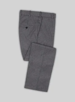 Scabal Marble Blue Wool Pants