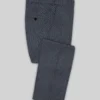 Scabal Isin Twill Blue Wool Pants