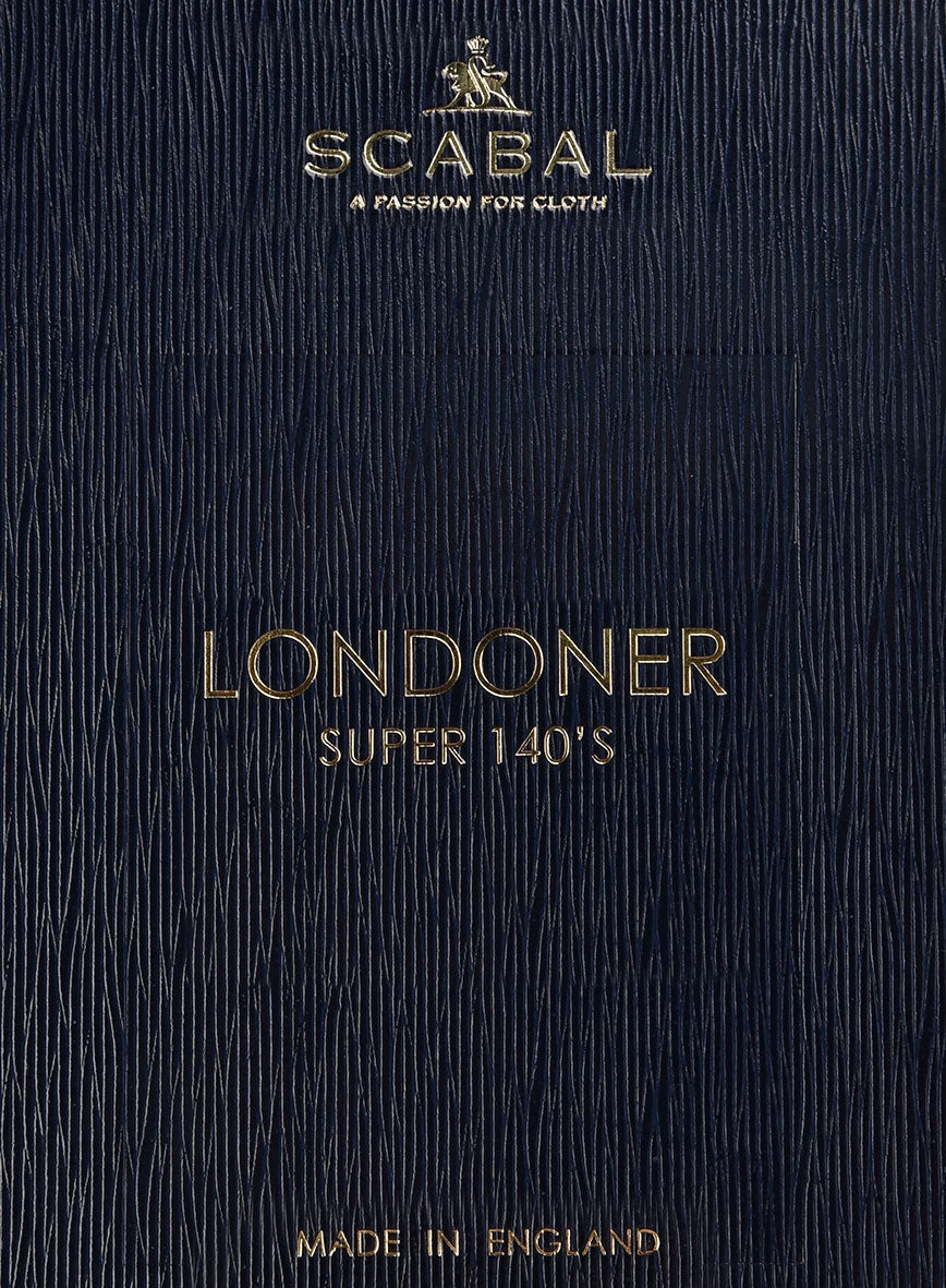 Scabal Londoner Black Wool Pants 3 Scabal Londoner Black Wool Pants - Image 3