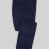 Scabal Londoner Mence Stripe Blue Wool Pants