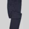 Scabal Ploci Blue Wool Pants