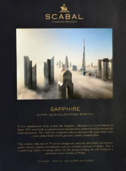 Scabal Sapphire Glen Gray Wool Pants -Studiosuits Shop scabalsapphire 1 e26f8a97 c4c9 4ef3 8a0d 1daf3c4281f0