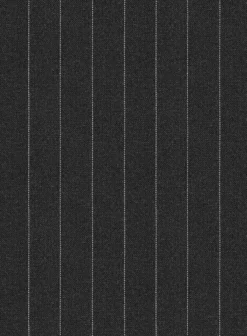 Scabal Ysido Stripe Charcoal Wool Jacket -Studiosuits Shop scabalysidostripecharcoalwooljktlook 2