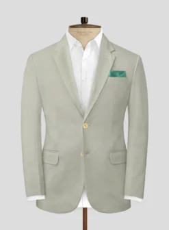 Slate Green Stretch Chino Jacket