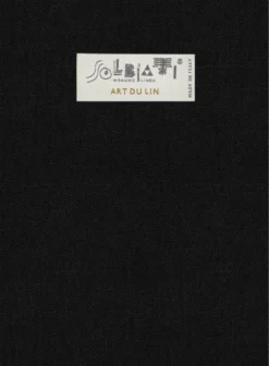 Solbiati Art Du Lin Black Linen Pants -Studiosuits Shop solbiatiartdulinblacklinenpantlk 2