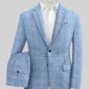 Solbiati Piazza Sky Linen Suit