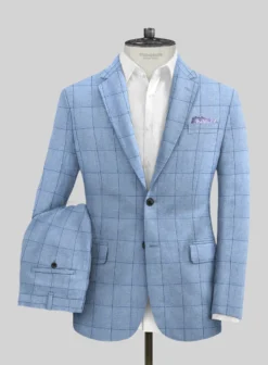 Solbiati Piazza Sky Linen Suit