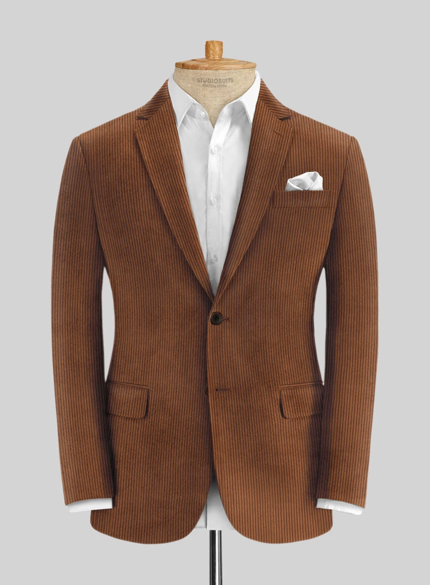 Spring Brown Corduroy Jacket 1 Spring Brown Corduroy Jacket