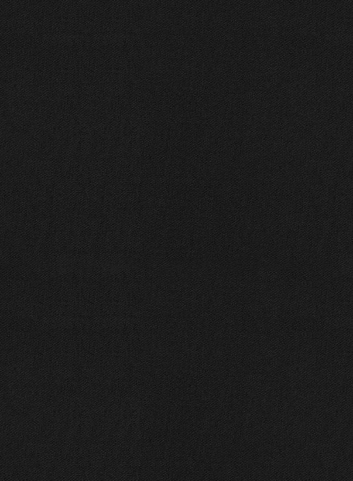 Washed Stretch Summer Black Chino Pants 3 Washed Stretch Summer Black Chino Pants - Image 3