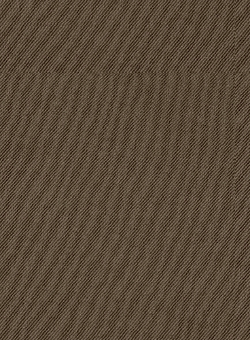 Washed Stretch Summer Brown Chino Pants 4 Washed Stretch Summer Brown Chino Pants - Image 4