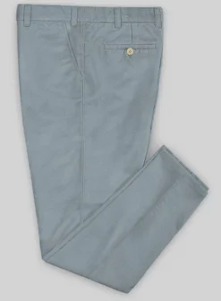 Washed Slate Blue Stretch Chino Pants -Studiosuits Shop stretchchinoslatebluewashlook 2