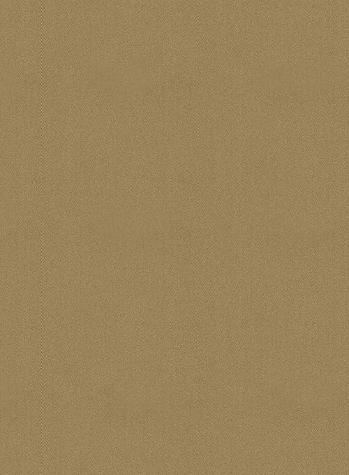 Washed Tan Feather Cotton Canvas Stretch Pants 4 Washed Tan Feather Cotton Canvas Stretch Pants - Image 4