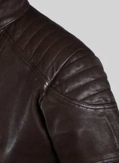 Thunderbolt Brown Moto Leather Jacket 8 Thunderbolt Brown Moto Leather Jacket -Studiosuits Shop thunderboltbrownmotoleatherjacketlk 4