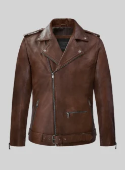 Wanderer Spanish Brown Riding Leather Jacket