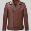 Wanderer Tan Riding Leather Jacket