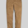 Washed Stretch Summer Tan Chino Pants