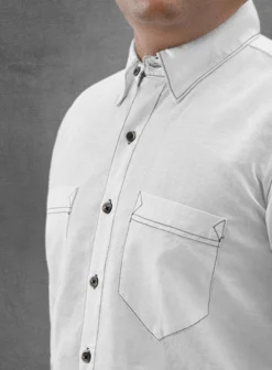 Work V Style Shirt -Studiosuits Shop washworkvstyleshirtlook 3