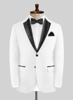 White Tuxedo Suit -Studiosuits Shop whitetuxedosuitlook 2