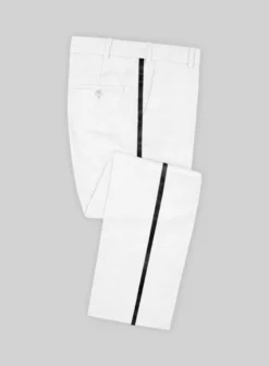 White Tuxedo Suit -Studiosuits Shop whitetuxedosuitlook 4