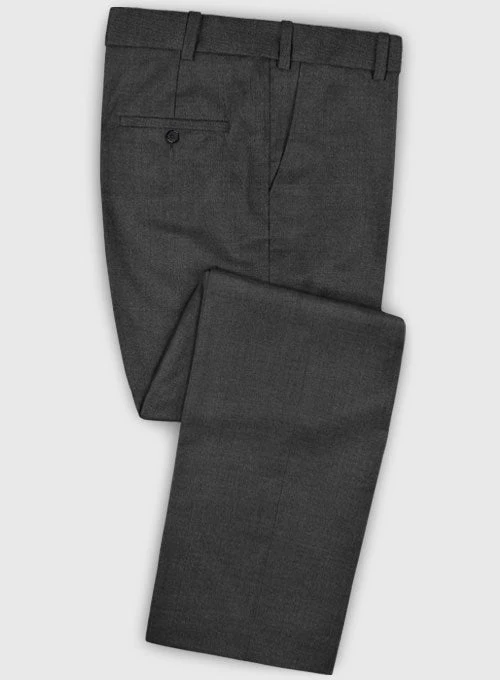 Lanificio Zegna Traveller Charcoal Wool Suit 6 Lanificio Zegna Traveller Charcoal Wool Suit - Image 6